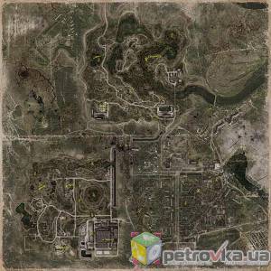 S.T.A.L.K.E.R.: Зов Припяти - Зов Припяти. Карта Зоны от Petrovka.Ua