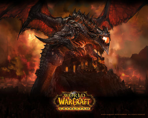 World of Warcraft: Cataclysm - Официальные обои от Blizzard