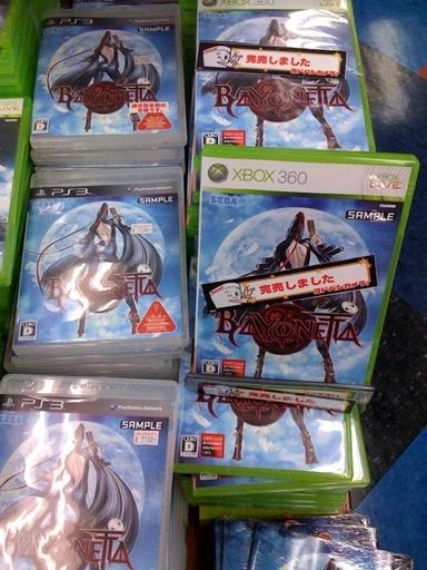 Bayonetta - Тираж Xbox 360-версии Bayonetta распродан