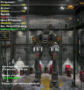 MechWarrior 4: Mercenaries - Medium 'Mechs