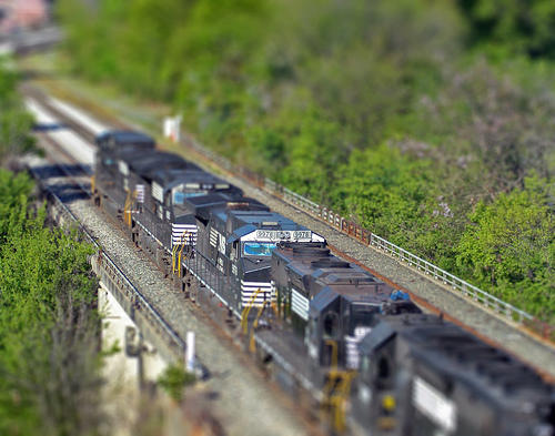 Обо всем - Tilt-shift фотографии, подборка (74 фото, 11 роликов)