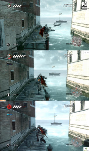 Assassin's Creed II - Сравнение графики PC vs PS3 vs XBOX 360