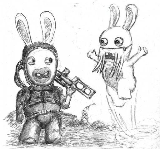 S.T.A.L.K.E.R.: Зов Припяти - Raving Rabbids в зоне