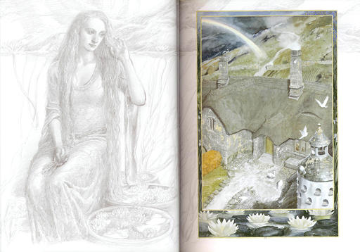 Властелин Колец Онлайн - 'The Lord of The Rings Sketchbook' by Alan Lee.