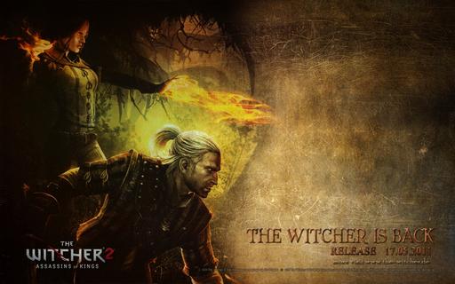 Ведьмак 2: Убийцы королей - Календарь на июнь и обоина от the-witcher.de