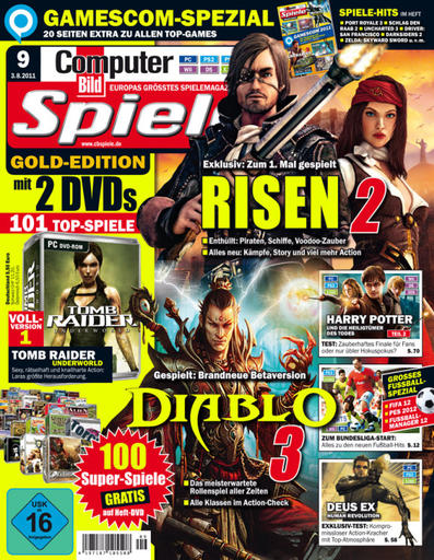 Risen 2 -  Risen 2 - Превью в Computer Bild Spiele 09/2011