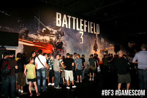 Battlefield 3 - Лучший на GamesCom 2011 и фотоотчет