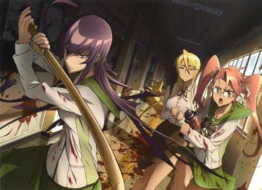 Про кино - Панцу, зомби, рок-н-ролл. Обзор на Highschool of the Dead