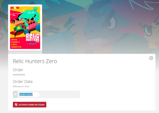 Цифровая дистрибуция - Халява - получаем Relic Hunters Zero