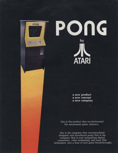 Обо всем - Pong Arcade 1972г 